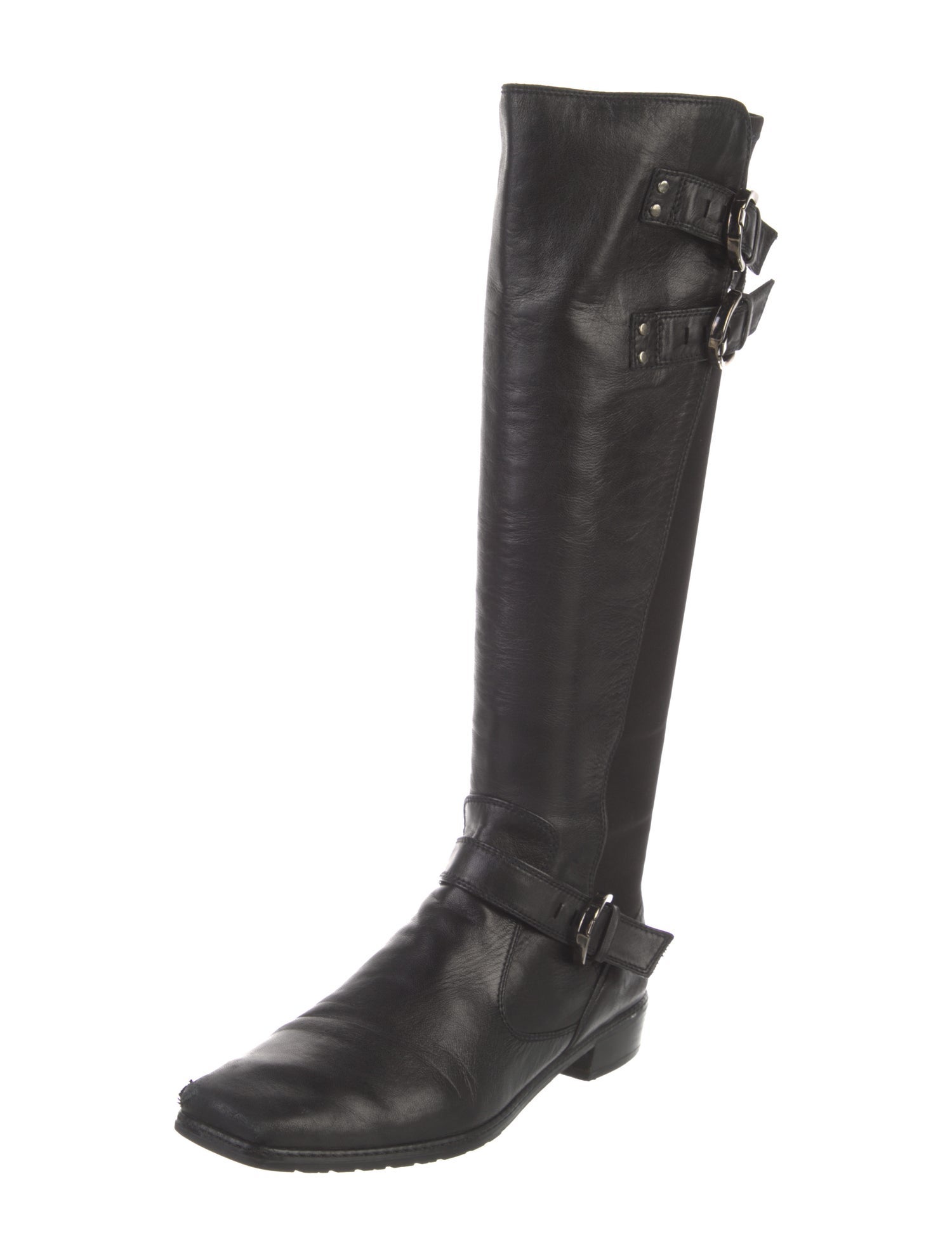 Stuart Weitzman Leather Riding Boots